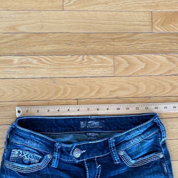 Silver jeans Tuesday size 29 Ankle/crop - Picture 6 of 10